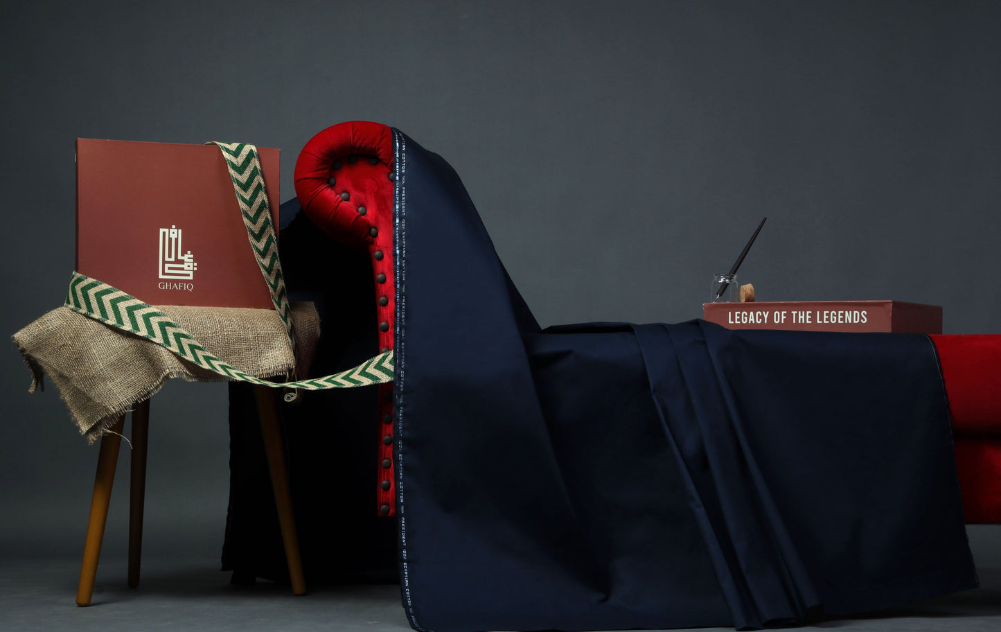 Egyptian Cotton-Navy Blue